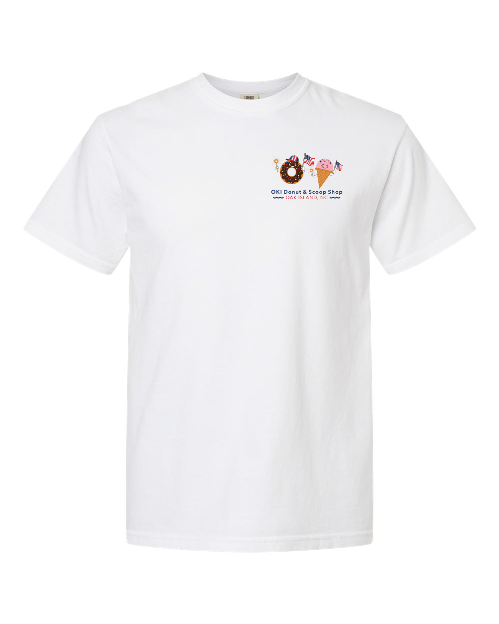 OKI Scoop 250th Comfort Colors Adult T-Shirt